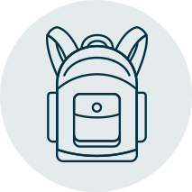 stuff a backpack icon